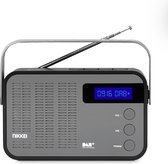 Nikkei NDB40BK Draagbare DAB+ Radio - Wekkerradio - Draadloos - Met Bluetooth - USB - Micro SD - AUX-IN en Aansluiting voor Koptelefoon