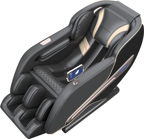 Real Relax Superior Massagestoel PS6000 Zwart bol