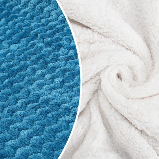 Coperta Con Cappuccio Catalonia Sherpa: Morbida, Calda E Con Tasca! Regalo Perfetto Per L'inverno. - 2