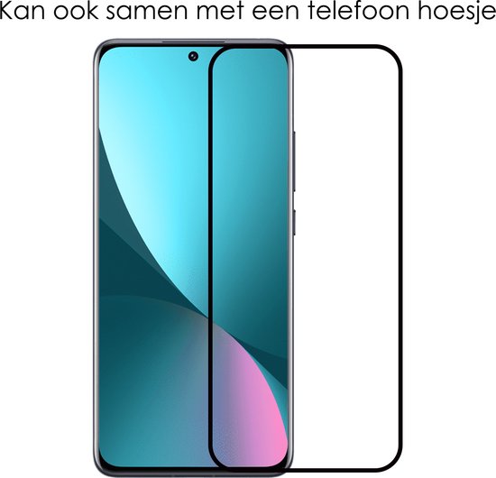 Coque Xiaomi 12 Coque Arrière Coque En Siliconen Avec Protecteur D'écran - Rouge