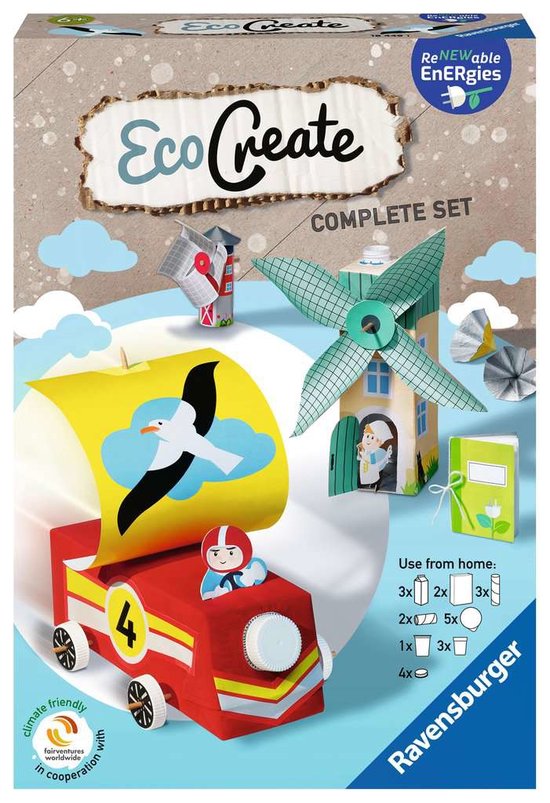 Ravensburger EcoCreate Midi - Renewable Energie - Hobbypakket