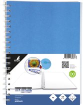 Kangaro plakboek - A5+ - 120 grams - 80 vel - blauw - K-750084