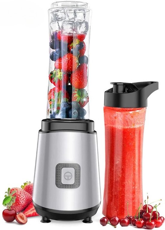 blender 600ml 400W 2 lekvrije flessen blender to go food
