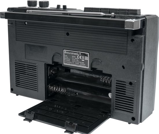 Soundmaster RR18SW - Radio/cassetterecorder met USB - Soundmaster
