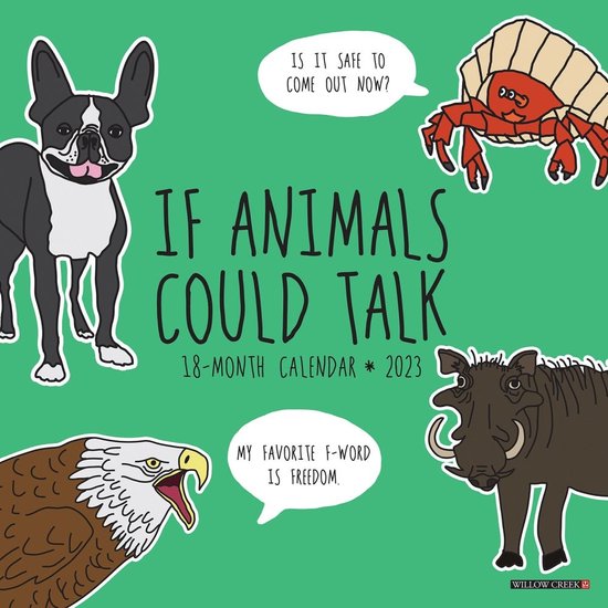 If Animals Could Talk Kalender 2023 bol