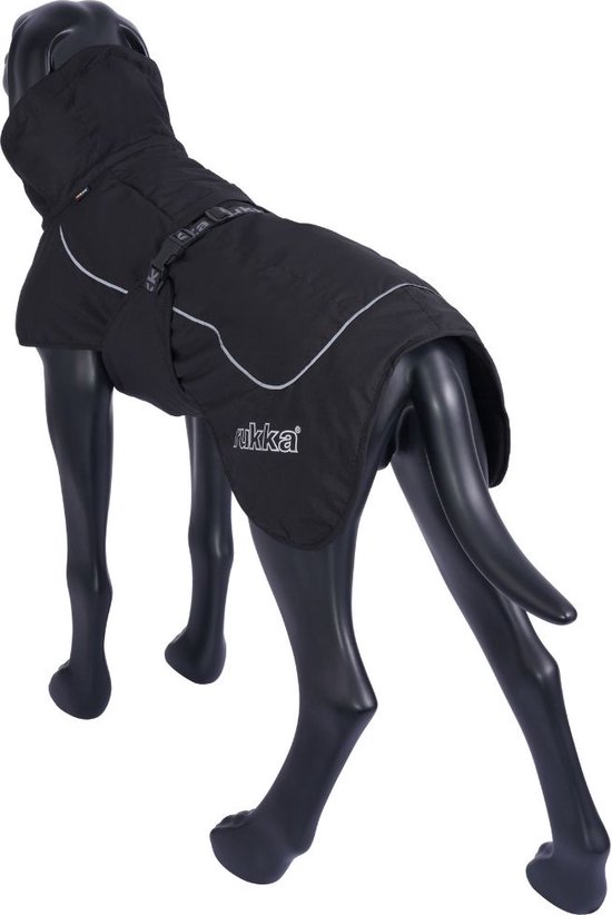 Foto: Rukka pets stormy eco coat winterjas voor honden gerecycled materiaal 9 maten zwart kleur zwart maat maat 60