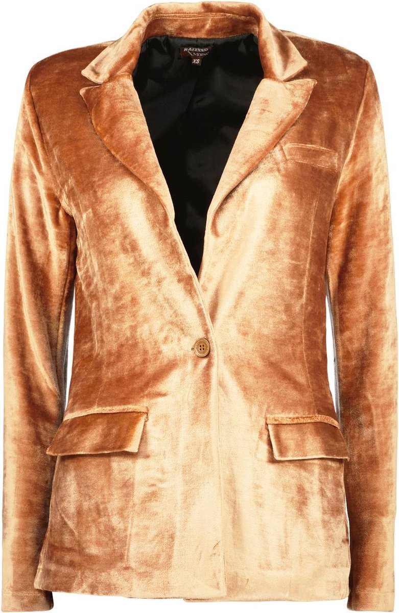 Raizzed Blazer Fiep R422awn17001 724 Caramel Brown Dames Maat - XS