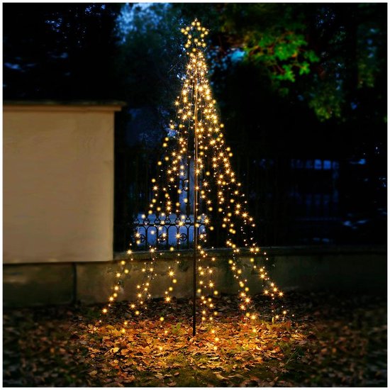 Outdoor LED kerstboom 250 cm - 500 ledlampjes - warm-wit licht
