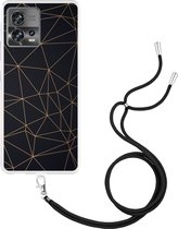 Motorola Edge 30 Fusion Hoesje met Koord Luxury - Designed by Cazy