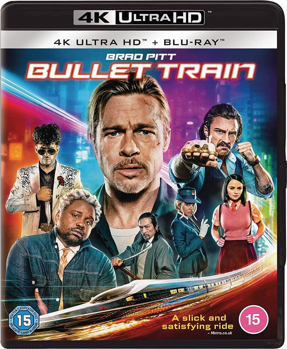 Bullet Train (2 Discs - 4K-UHD + Blu-ray] (import zonder NL ondertiteling)-