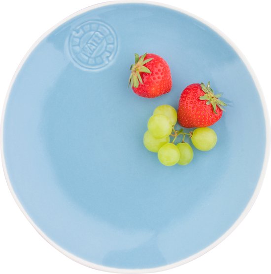 Bowls and Dishes WateR Ontbijtbord 21 centimeter Ø Ijsblauw