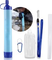 iBright Complete set waterfilter -Survival outdoor water Straw - BPA-vrij - 1500 Liter schone water