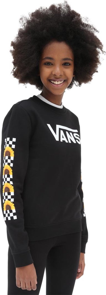 Trui Vans Girls Sunlit Crew Fleece -S Zwart