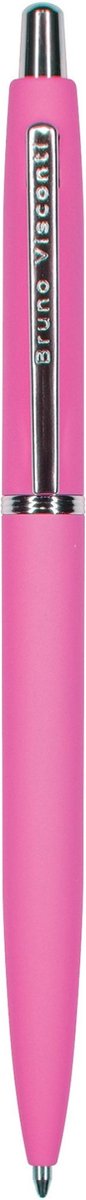 Bruno Visconti Luxe Balpen San Remo series fuchsia balpennen | Medium punt (1.0 mm) met blauwe inkt