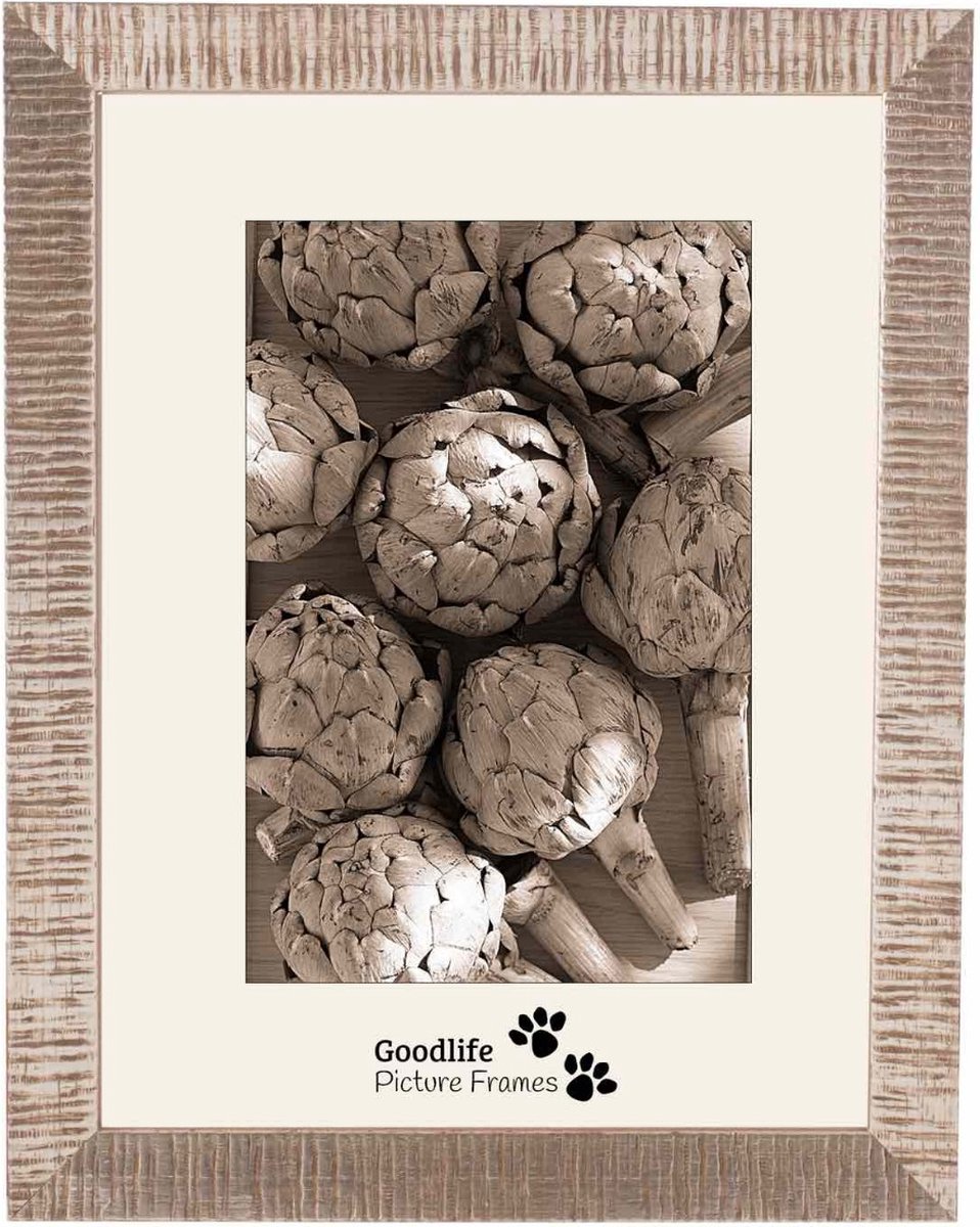 Houten Fotolijst Dune Zilver-18X24