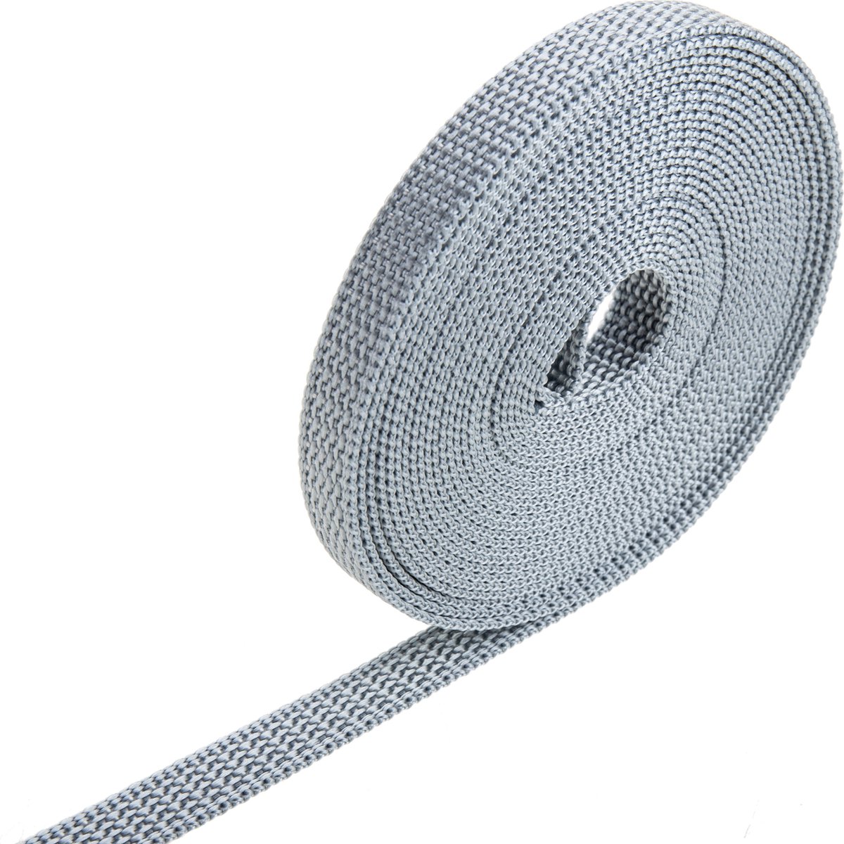 PrimeMatik - Grijze nylon blinde tape van 14mm x 6m