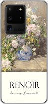 Geschikt voor Samsung Galaxy S20 Ultra hoesje - Kunst - Bloemen - Oude meesters - Siliconen Telefoonhoesje