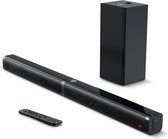Brandie® - TV Soundbar - Draadloze Bluetooth-luidspreker - TV-luidsprekers - TV met Soundbar - Grootte 80.6 * 6.3 * 6 cm - 100 W Bluetooth-soundbar - Bluetooth, glasvezel, AUX, USB, TF-kaartmodi - 110 dB Geluidsdruk - 50 Hz - 20kHz Frequentie
