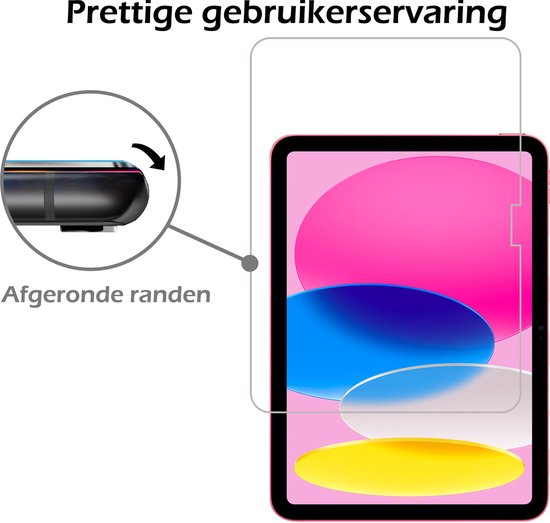 iPad 10 Case Book Case Hard Cover Case With Screen Protector - iPad 10 2022 Cover Hard Case - Graffity