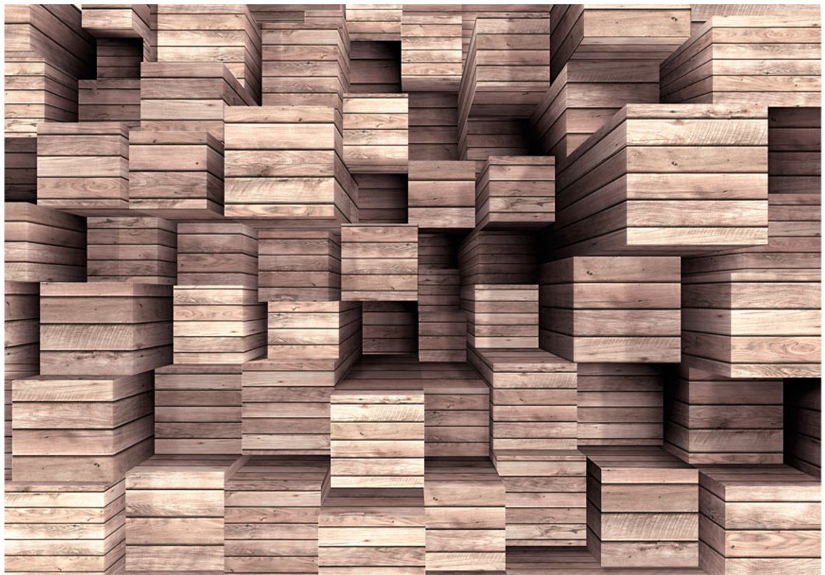 Fotobehang - Wooden Finesse.