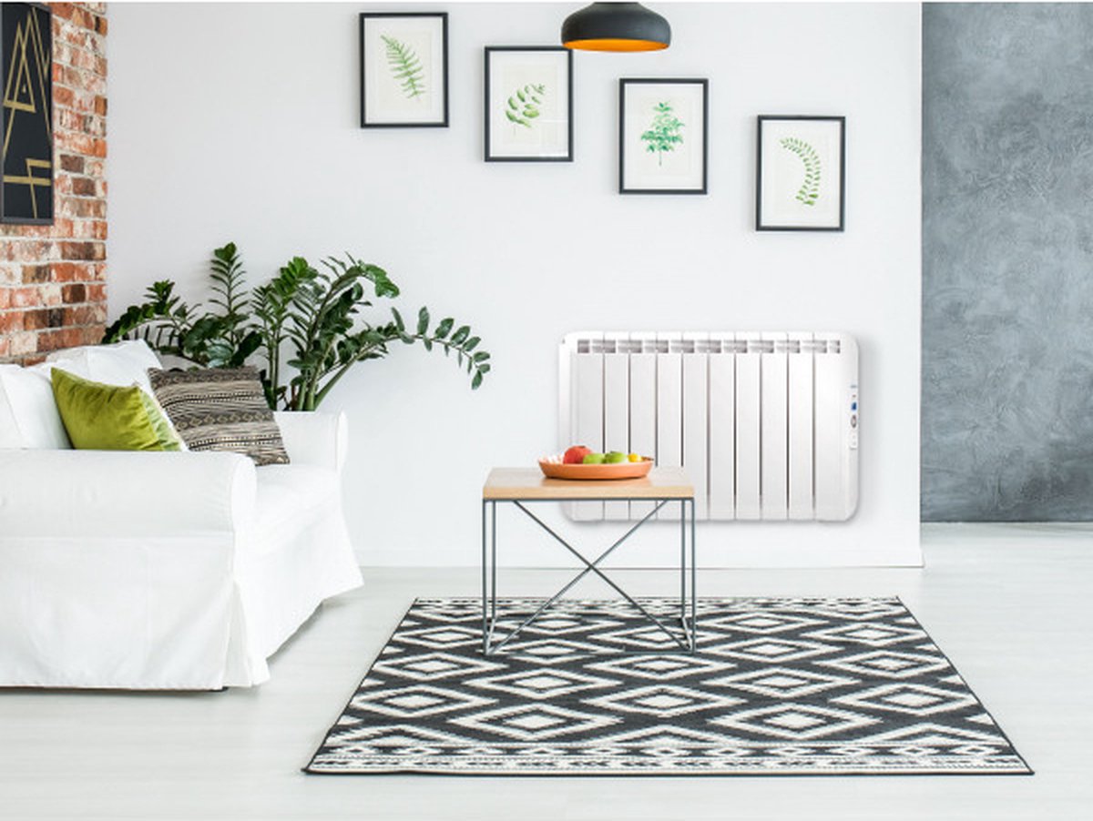 Radiateur électrique noir de luxe Oneiro 2000 W basse consommation