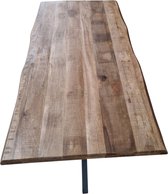 Eetkamertafel mangohout - eettafel industrieel - eettafel 240cm