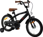 2Cycle BMX-Fun - Kinderfiets - 16 inch - Zwart - Jongensfiets -16 inch fiets