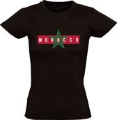 Morocco Dames T-shirt - marokko - noord afrika - marokkaanse vlag - arabisch - retro - berbers - arabier - trots