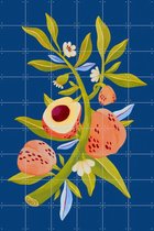 IXXI Peach Tree - Wanddecoratie - Bloemen en Planten - 120 x 180 cm