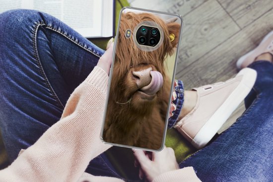 Coque Xiaomi Mi 10T Lite 5G - Highlander écossais - Marron - Animaux - Coque de téléphone en Siliconen