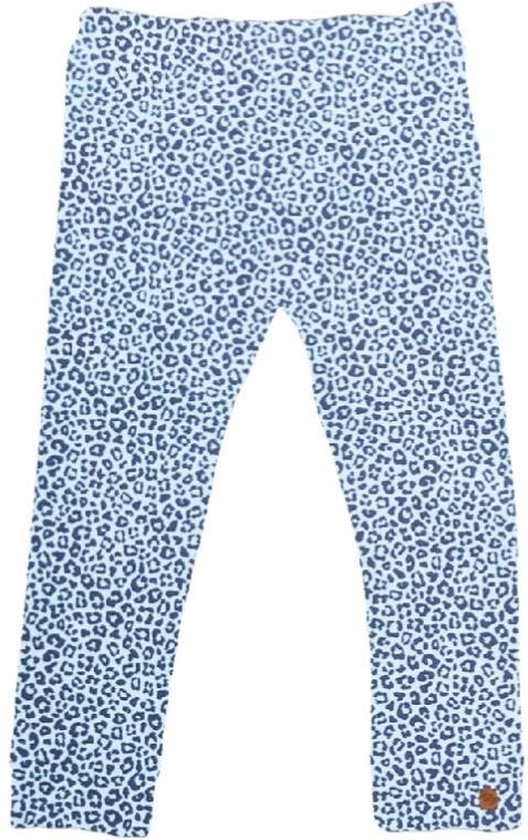 Broek panter dusty blauw