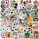 Rainbecom - Skate Stickers 100 Stuks - Voetbal - VSCO Esthetische Stickers - Waterdicht - Anti-Zon- Versier je Spullen