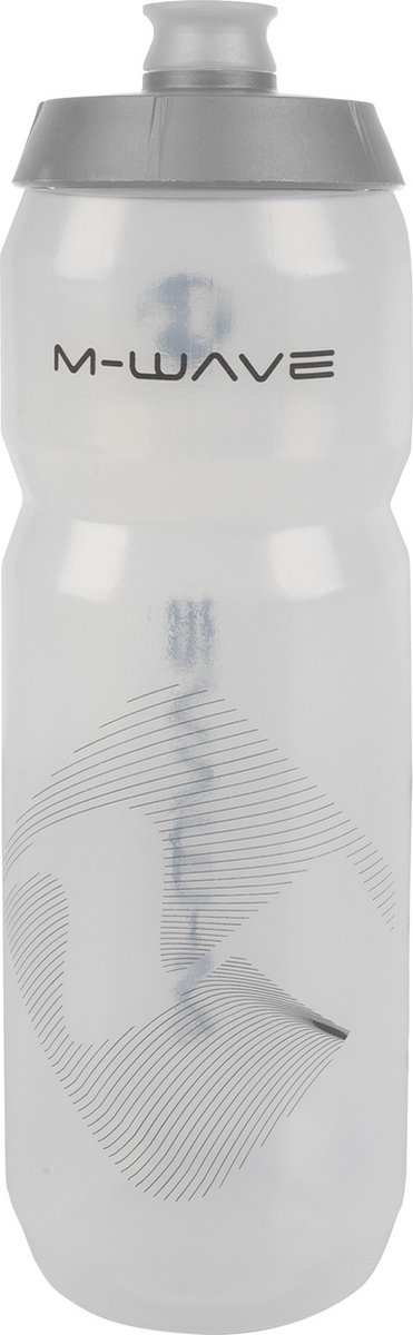 M-wave Bidon 750 Ml Semi-transparant/zilver — afbeelding 3