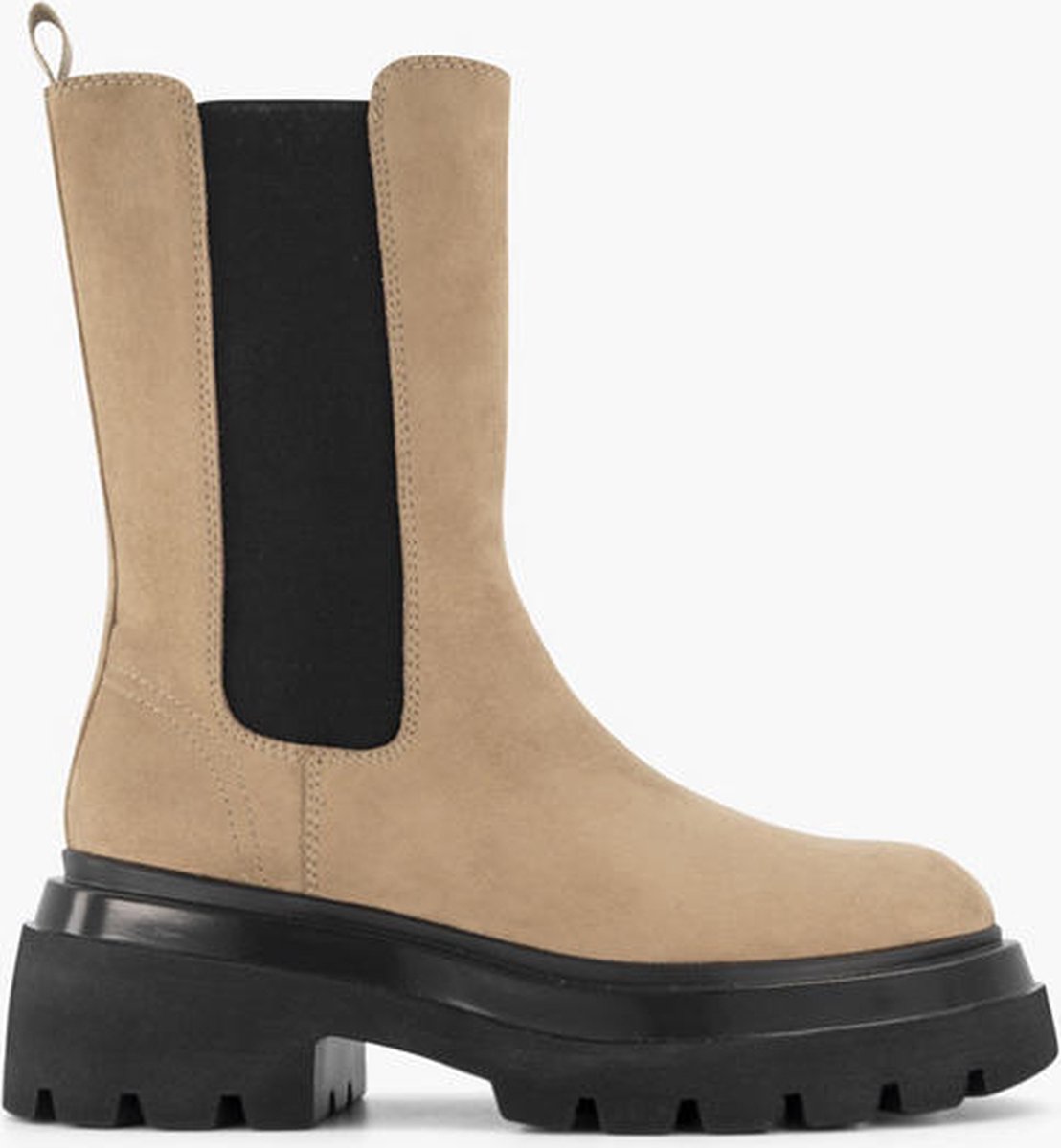 oxmox Beige chelsea boot - Maat 37 | bol.com