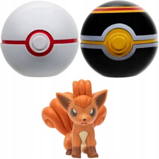 Pokemon Clip 'N' Go Bandolier Set Fire Belt Vulpix