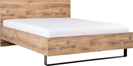 Bed Select Bed Craft - 180 220 cm - Tweepersoonsbed - Eiken | bol.com