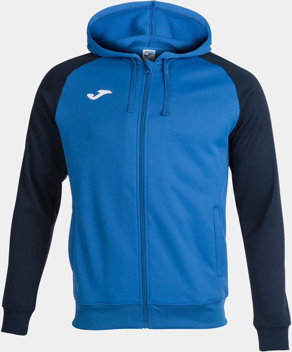 Joma Academy IV Jas Met Kap Heren - Royal / Marine | Maat: 3XL