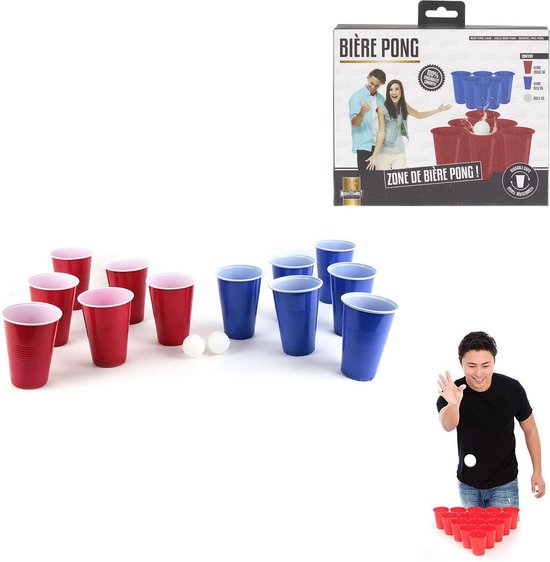 Bierpong Bier Pong Bier Spel Beer Pong Game Herbruikbare Bekers