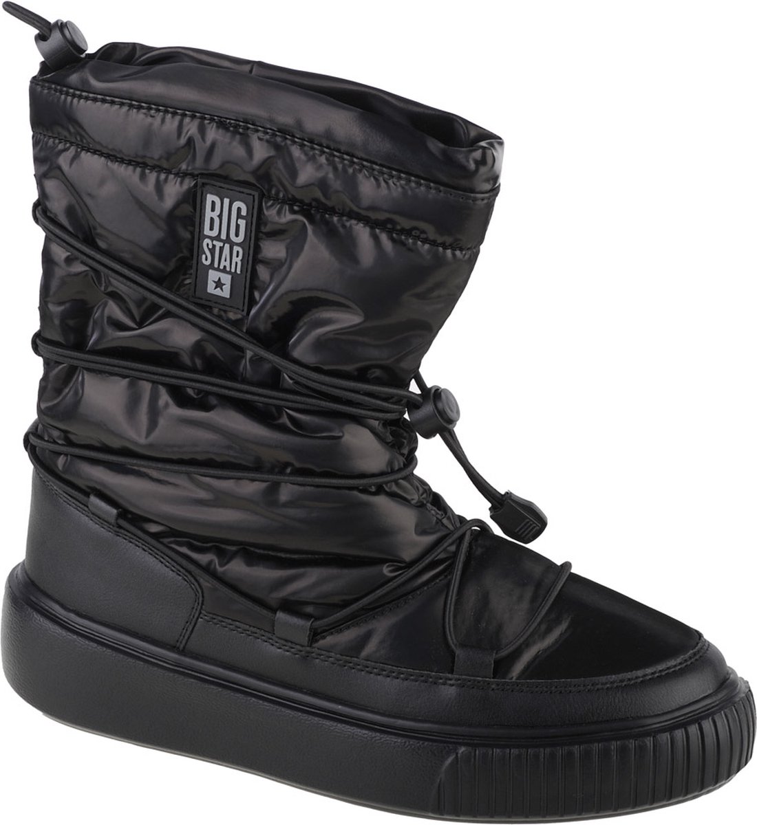 Big Star Snow Boots KK274193-906, Vrouwen, Zwart, Sneeuw laarzen,Laarzen, maat: 36