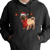 Kerst Transfer - Strijktransfer - Hond - maak je eigen kerst trui - Kersthoodie
