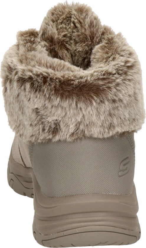 Skechers Trego-Falls Finest Dames Sneakers - Taupe - Maat 36