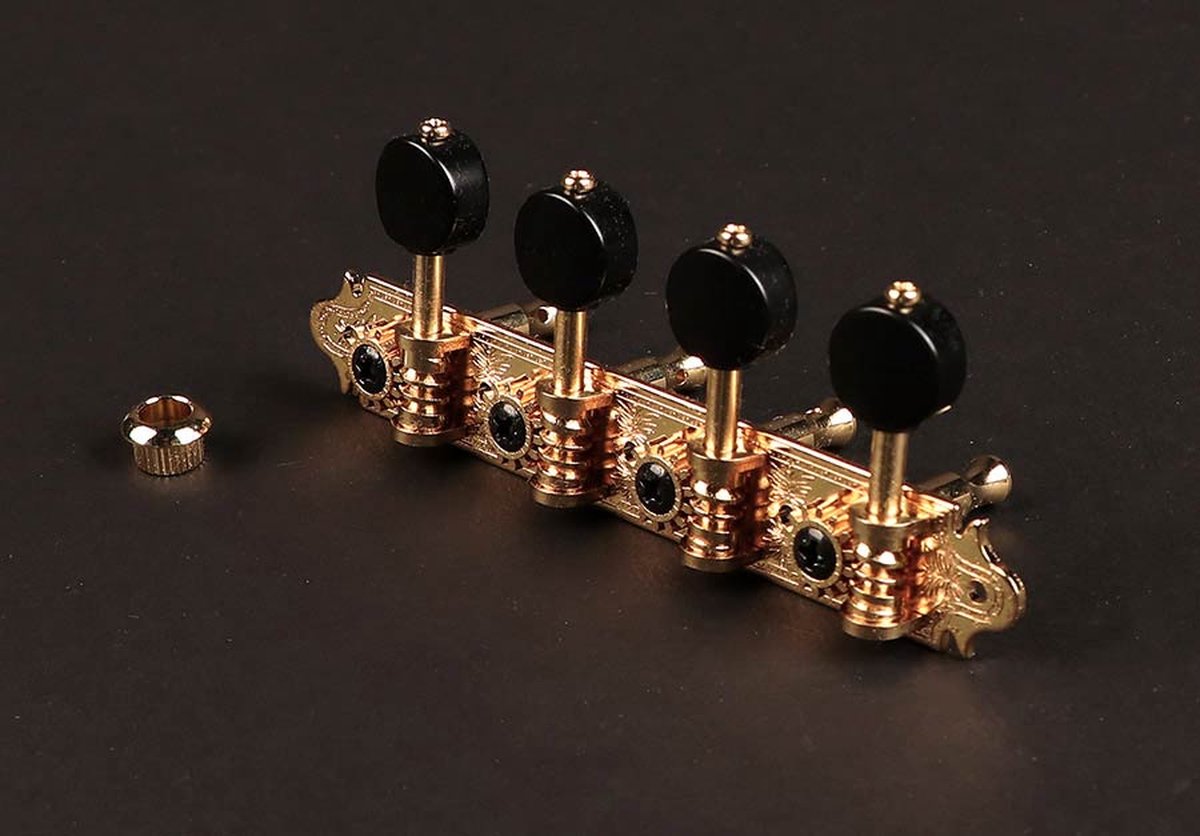 Mandoline stemmechanieken Gotoh MA-40-MB-GG A-style 69 mm goud zwart