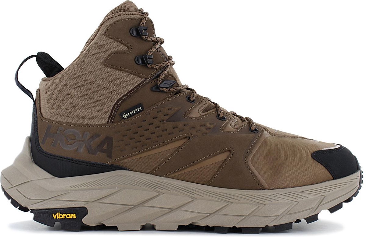 HOKA One One Anacapa Mid GTX GORE-TEX Heren Wandelschoenen Trekking Outdoor Schoenen 1122018-ORBC Bruin