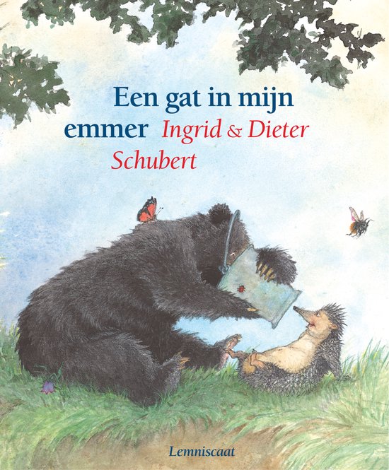 Cover van het boek 'Een gat in mijn emmer' van Dieter Schubert en Ingrid Schubert