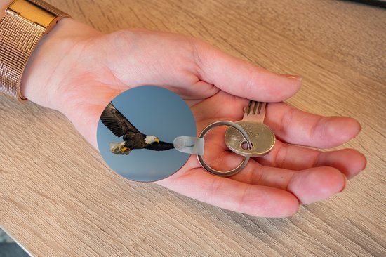 Porte-clés - Vogel - Aigle - Rapaces - Plastique - Rond - Cadeaux à distribuer