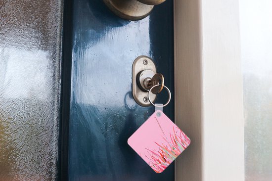 Porte-clés - Cadeaux - Été - Plantes - Pastel - Plastique