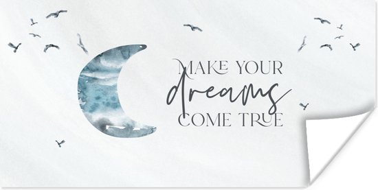 Poster enfants - Enfants - Réalisez vos rêves - Dictons - Garçons