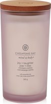 Chesapeake Bay Joy & Laughter - Cranberry Dahlia Large Candle