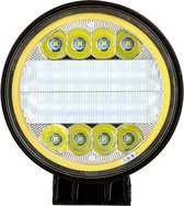 Verstraler LED 38W - Ø 112mm x 45mm | Combo (werklicht + HALO) - 12V & 24V DC | daglichtwit 6500K | IP67
