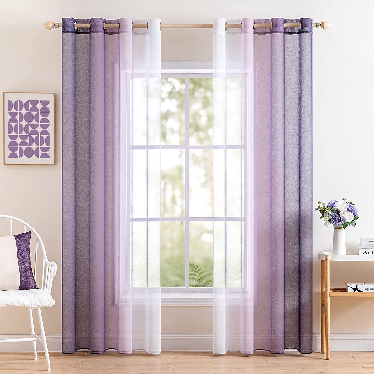 Premium Vitrage – Woonkamer Raam Accessiores – Curtains – Voile